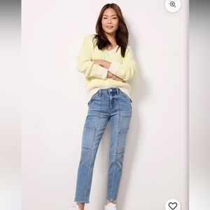 Kut from Kloth Reese High Rise Utility Straight Jean